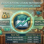 Education Loan Interest Rates Comparison 2026