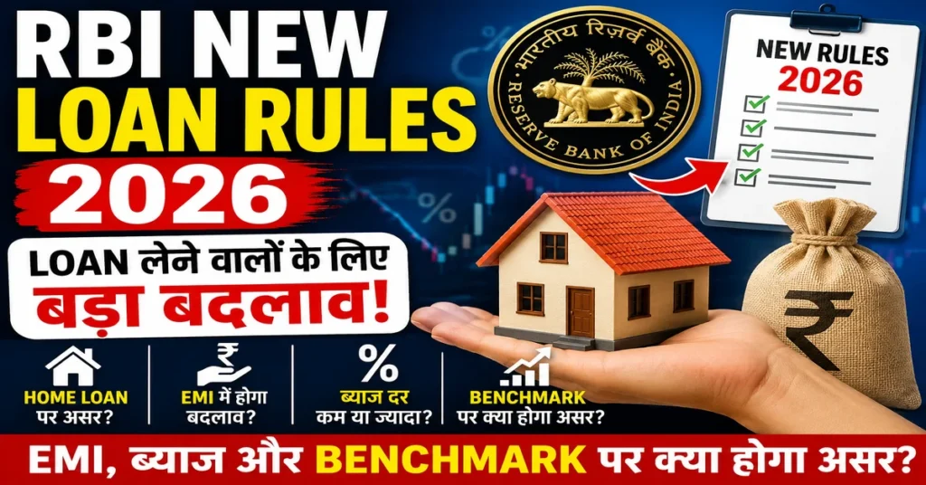 RBI New Loan Rules 2026
